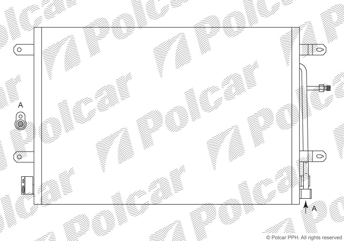 1335K8C1 Polcar Радіатори кондиціонерів