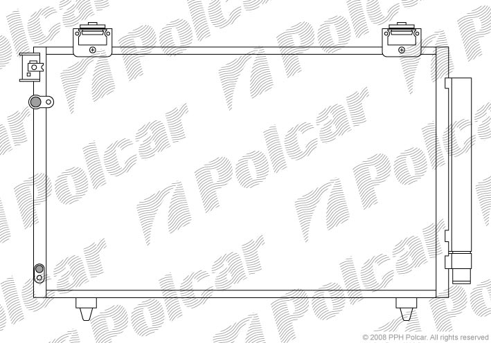 8125K8C2 Polcar Радіатори кондиціонерів