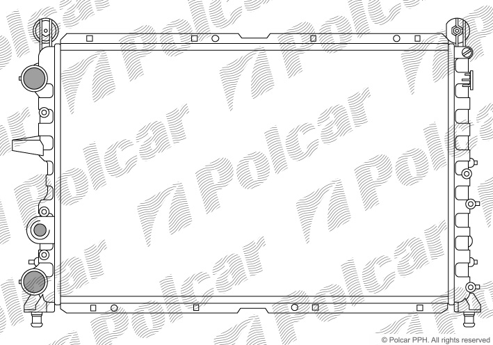 140208A6 Polcar Радіатори охолодження