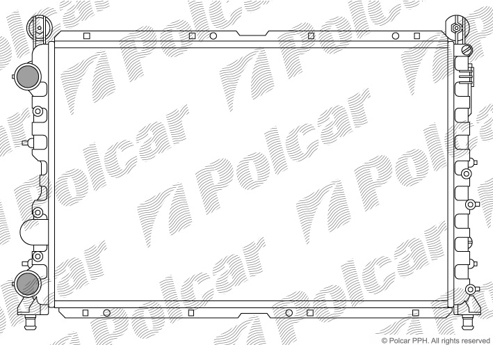 140208A3 Polcar Радіатори охолодження